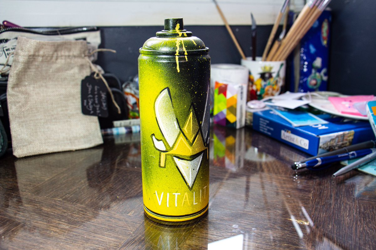 DrKophe's tweet photo. Custom Spray Can 1 #Custom #Vitality @TeamVitality https://t.co/9J88s1TS5A