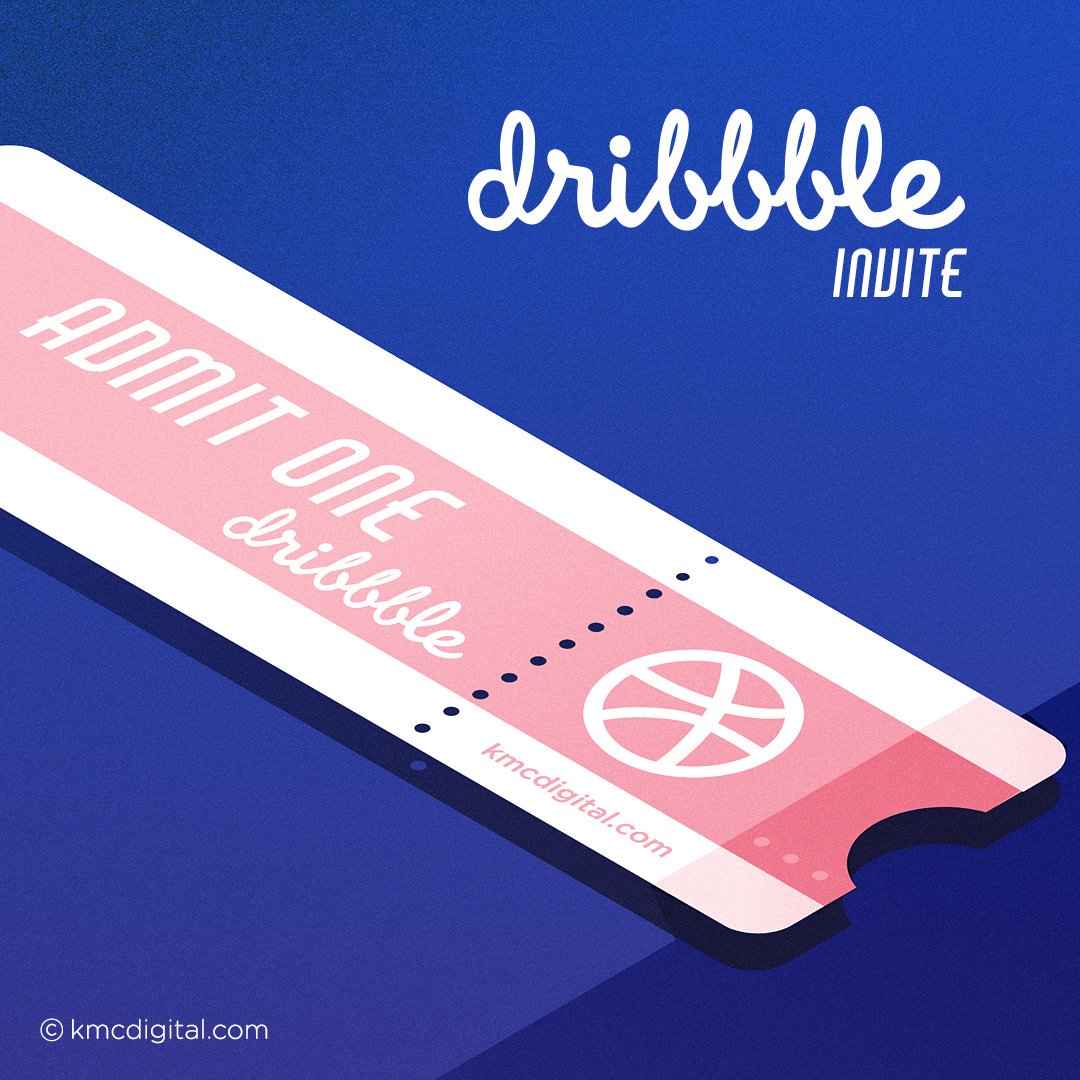 kmcdigital's tweet photo. Spare @dribbble invite if anyone is interested. https://t.co/QaWrgjo2jr