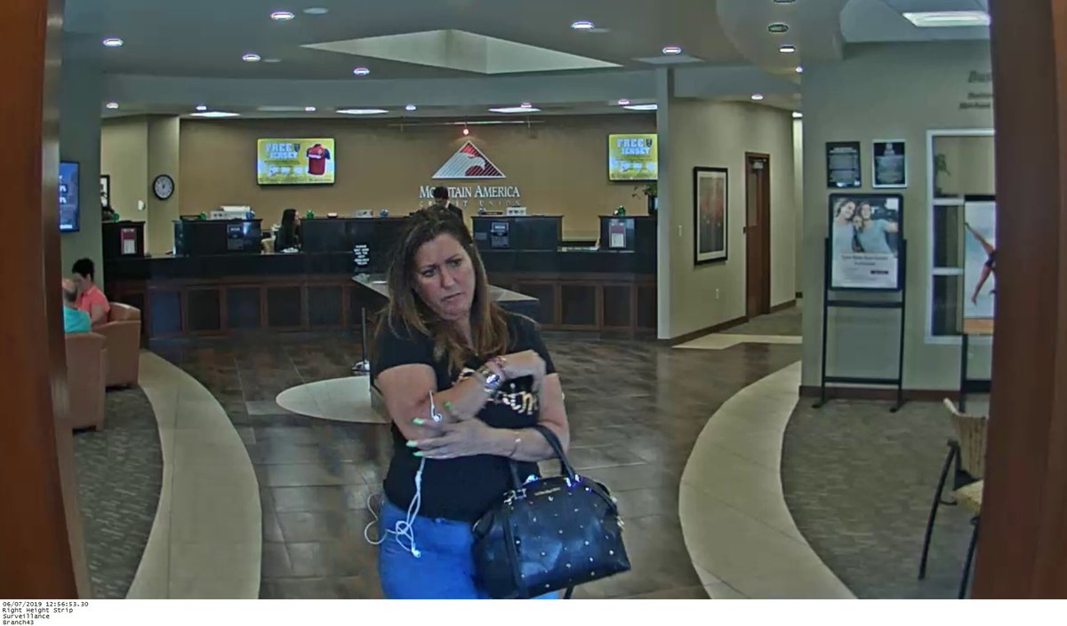 Recognize this woman? She’s the suspect in multiple fraud cases along the Wasatch front. The suspect uses stolen credit cards to rack up tens of thousands of dollars in fraud every week. Please RT her photo &amp; if you recognize her, give us a call at 801-840-4000. 
Case 19I012596