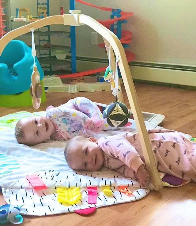RyanneConway's tweet photo. One year ago today, we found out we were having twins. Nothing could prepare us for what was to come, but these beauties make me feel like we’re the luckiest family. #twins #twinsisters https://t.co/G3QnfuV38y https://t.co/w3mKGEHdbF