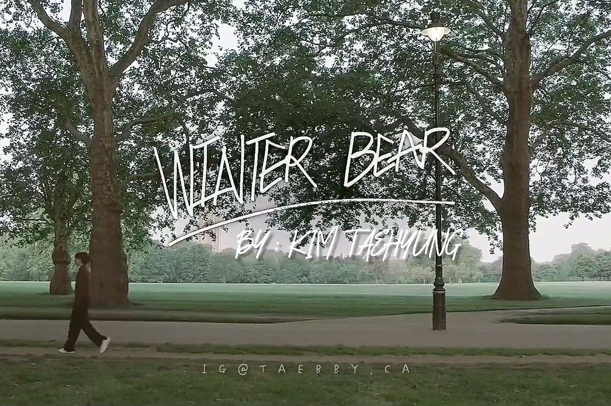 taejoonsarchive's tweet photo. 🐻 WINTER BEAR 🐻
https://t.co/fvouG3MHb6
^ link to a special edit https://t.co/cl27eUT2SX