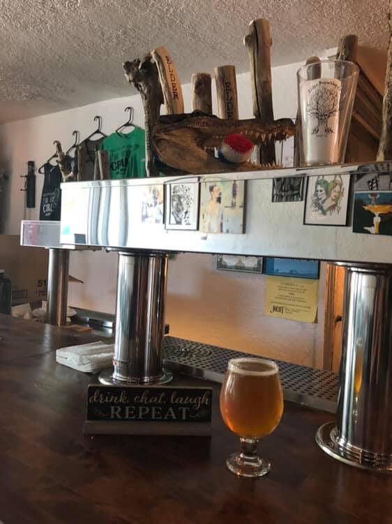 Elder_Brewing's tweet photo. It’s the weekend! Come by the taproom and grab an ice cold pour. Allison is playing some Grateful Dead and pouring until 10pm. Cheers! https://t.co/XOUCRlybdK