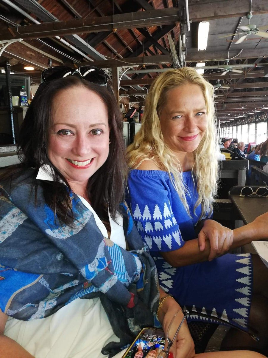 JennOrrBuchanan's tweet photo. When #FunFillies put together better tickets after looking at the horses in the paddock...#WinnerWinnerChickenDinner!! #SaratogaSprings #ChristinaJelm #ChristineAndenaes #HorseRacing #Saratoga https://t.co/QG3fjD6FJo