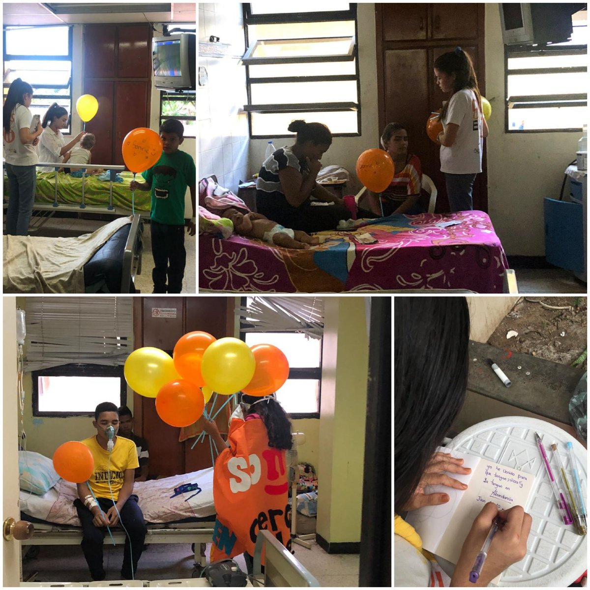 crudosintetico's tweet photo. Visita al Hospital de Niños
#CercaDeTi2019 #CercaDeTiVzla #SonrieDiosCreeEnTi https://t.co/FxyoEIp5yA