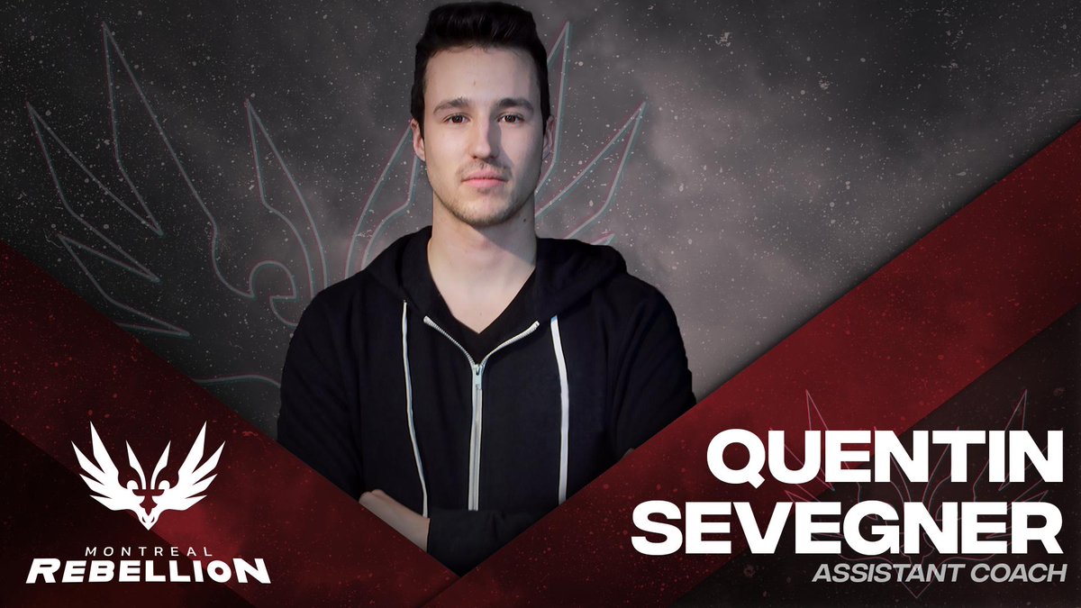 NerfThisCast's tweet photo. Après Angry Titans, Wrath continue son chemin, cette fois-ci en tant que coach assistant chez Montreal Rebellion, l'équipe academy de Toronto Defiant en Contenders NA. Bravo à lui et bonne chance, tabarnak' 😂 https://t.co/cVAaVPZF3x