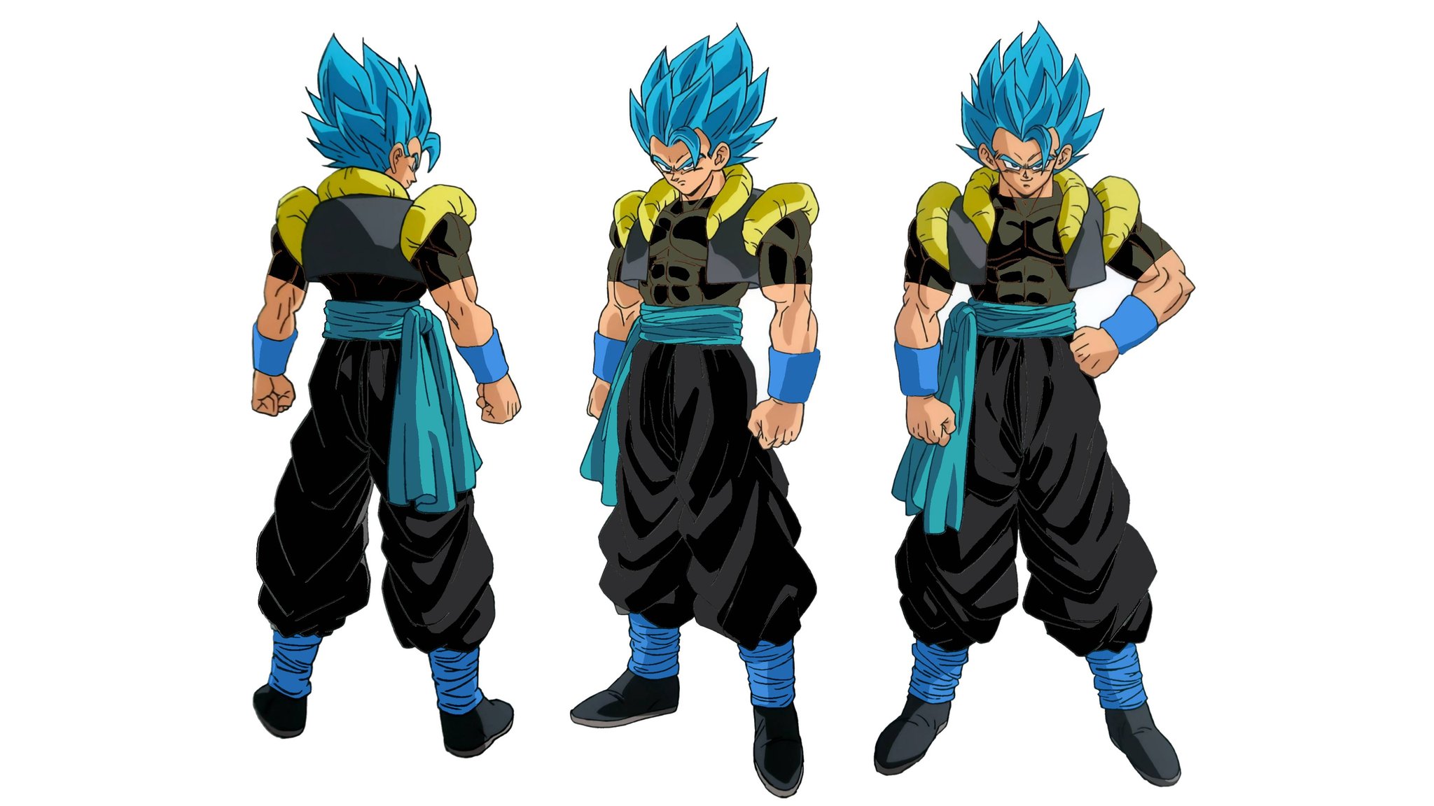 Rénaldo  on X: Wallpaper from me Gogeta Blue 💙💙   / X