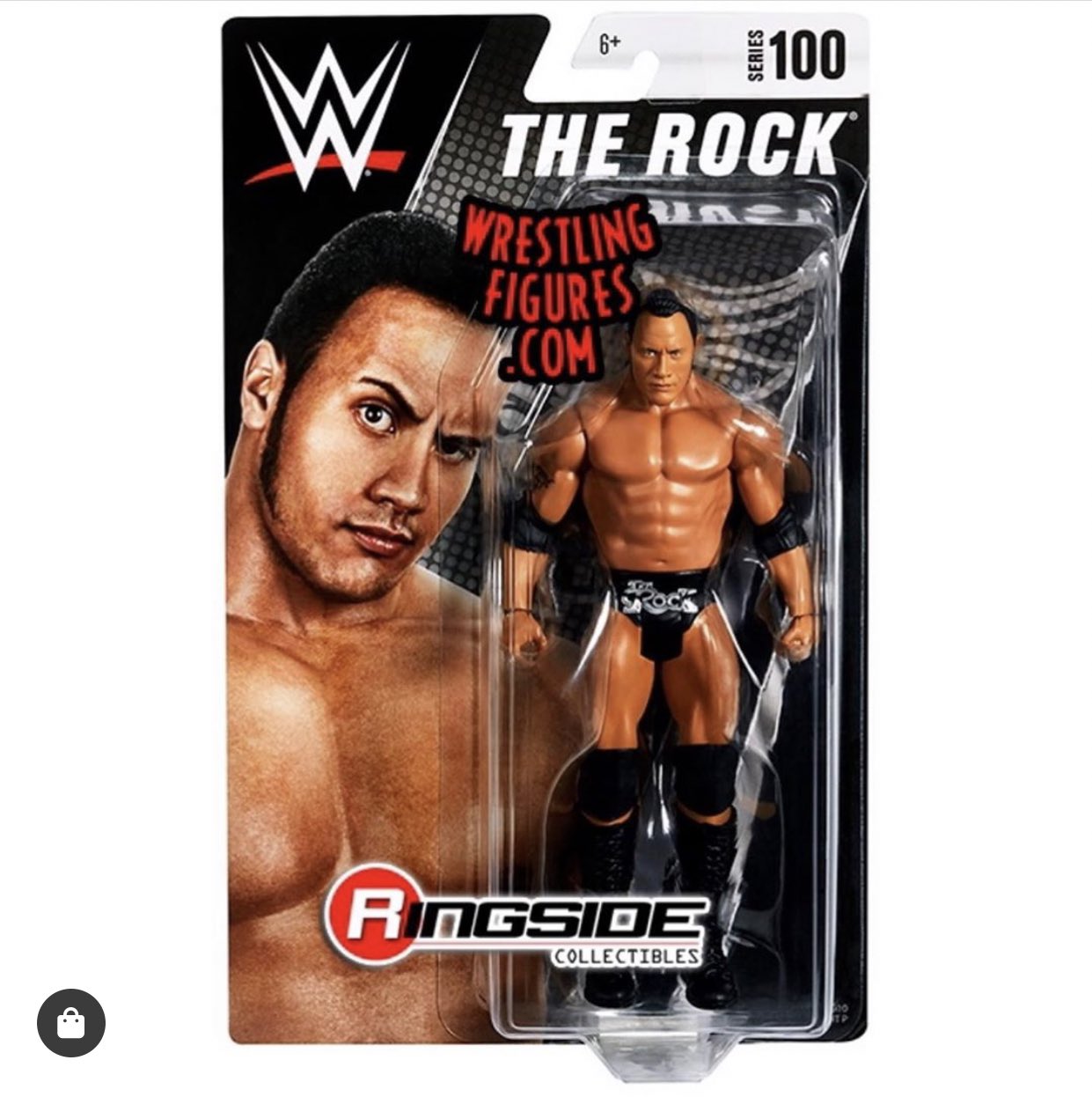 the rock wrestling doll