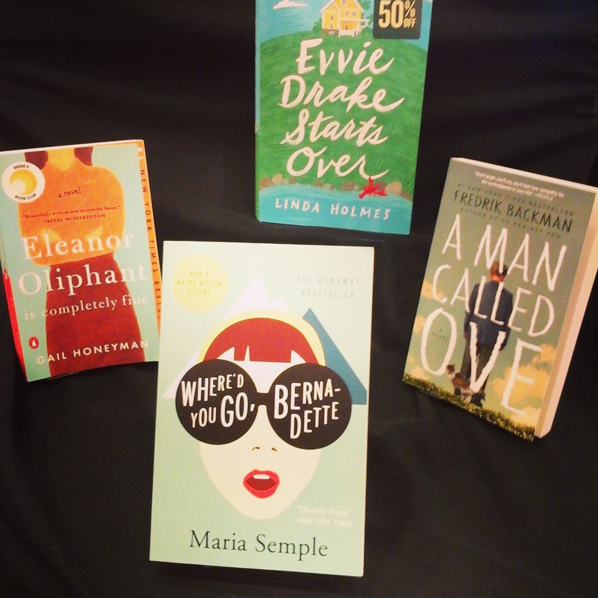 BNCampHill's tweet photo. If you loved any of the books below, you'll love Eviee Drake Starts Over pick up your copy today at your local Barnes and Noble today for 50% off. Escape to Maine with this book about 2nd chances, unexpected friendship and love #rockthelist #barnesandnoble #booklover #goodreads https://t.co/IPPdd9bLJO