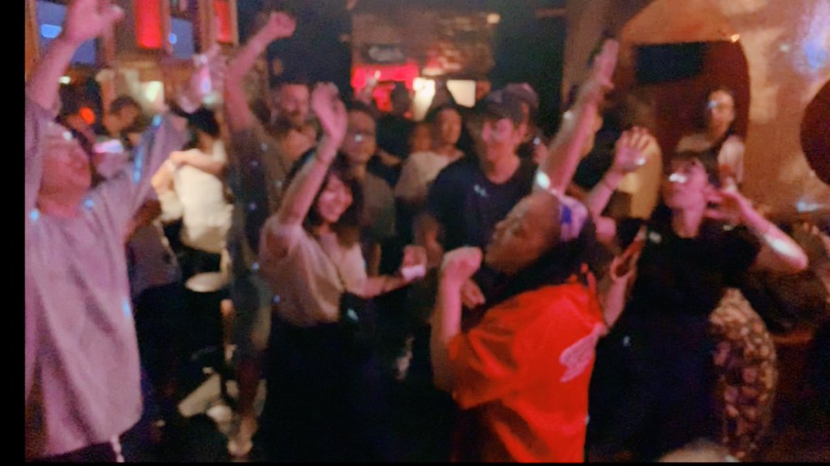 stephpocketsJP's tweet photo. #SexTokyo vol.01
at Shibuya Ruby Room
Thx for coming!!
@DJBakuTokyo
ナイスパーティでした!!
#hiphop #mycrewdeep #StephPockets #Soulchef #Abrio #rootsanddubculturetour2019 #1five3donuts https://t.co/bseeJlHaAS
