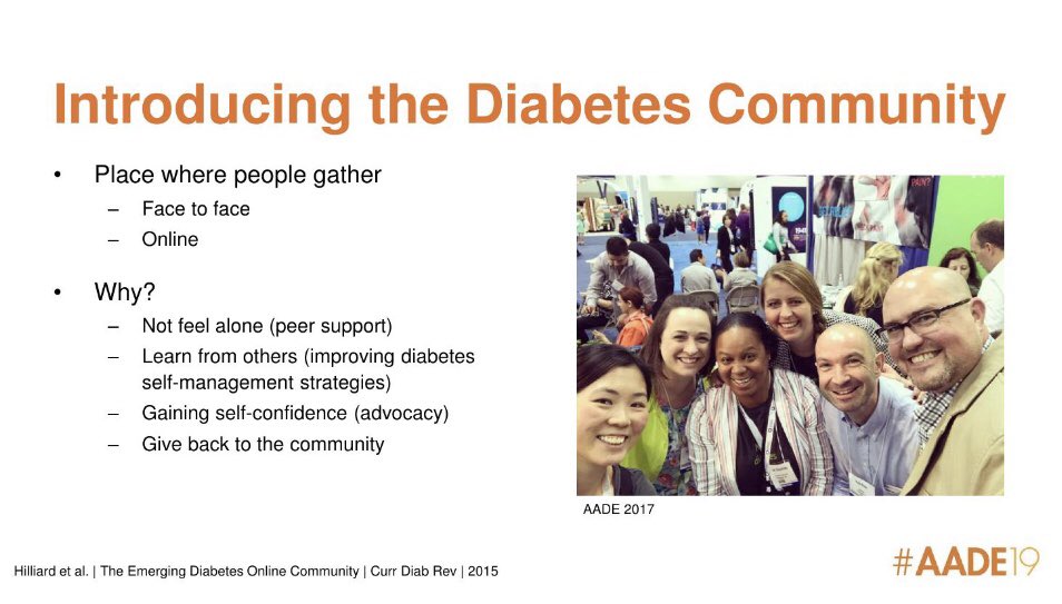 dChickadee4Life's tweet photo. Great presentation by @HangryPancreas on #DOC at #AADE19 https://t.co/n8k2BFWreg
