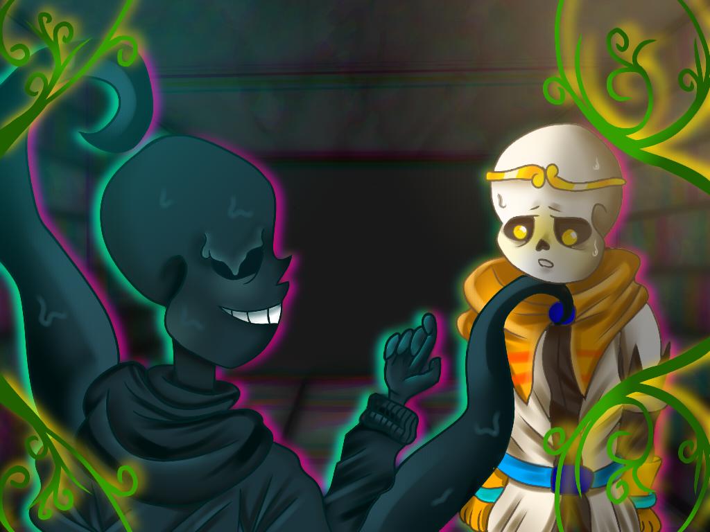 Rahma 🇵🇸 FREE PALESTINE on X: '' follow everywhere I go'' #Undertale # Nightmare #sans #UndertaleAu #digitalart #fanart #oc   / X