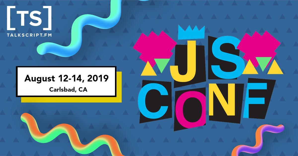 TalkScript's tweet photo. The #TalkScript team is gearing up for some lunchtime "Shenanigans" on Monday at @JSConfUS! Get in on the action! See you soon, Carlsbad! #JavaScript #TypeScript #podcast https://t.co/hHoelfLtQ7 https://t.co/Q2w2sAPrEW