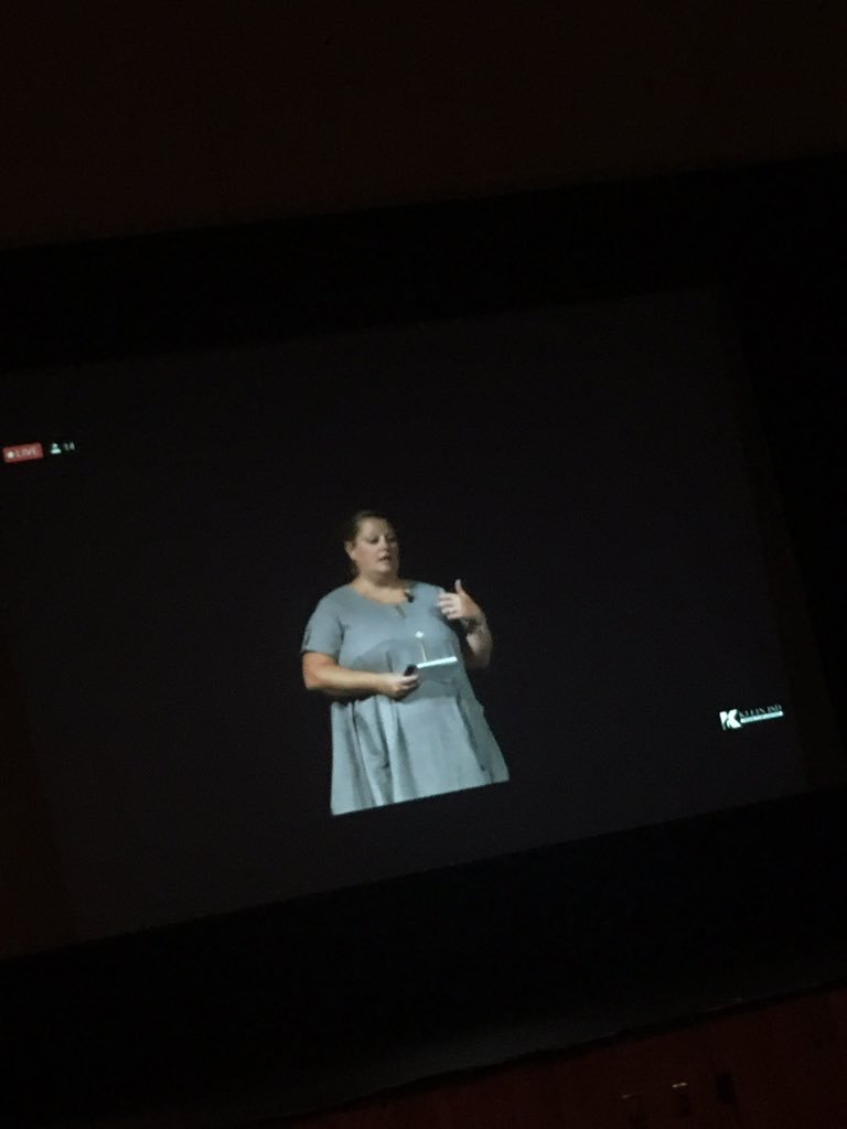 mssullenbarger's tweet photo. My friend @LindsayLBrock gave a beautiful keynote today! ❤️🦓 @ZwinkKISD #KleinFamily https://t.co/5lwck98QiJ