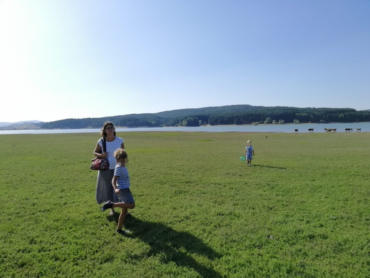 I #bambini si divertono su un prato a pochi metri dalle mucche e da un lago della #Sila: quanto è bella la #Calabria!

#vacanze #natura #green #animali #Storia #Cultura #9Agosto