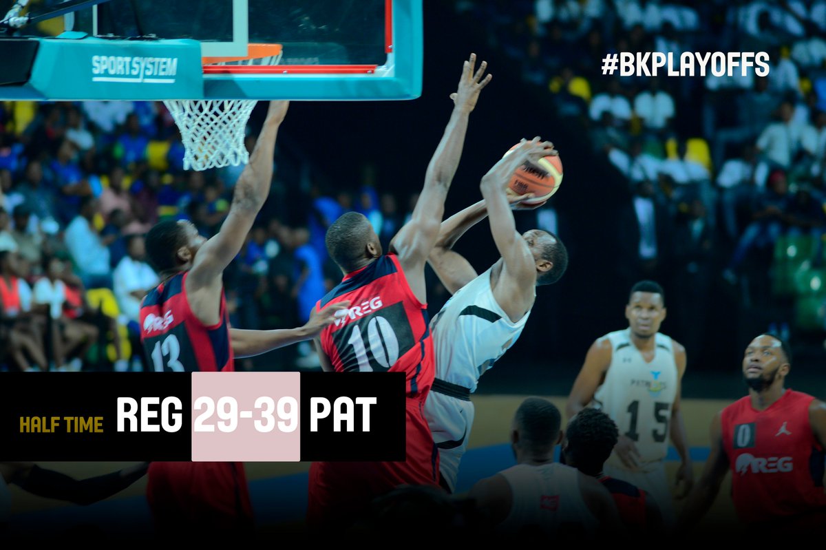 ferwabaRW's tweet photo. Half Time: REG BBC trails by 10, #REGvsPAT 29-39 #KigaliArena @BankofKigali https://t.co/wTSQaqmjNF