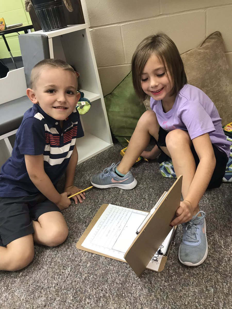 MissYork1st's tweet photo. We had a blast interviewing our new first grade friends! https://t.co/G6FsiVOgE2