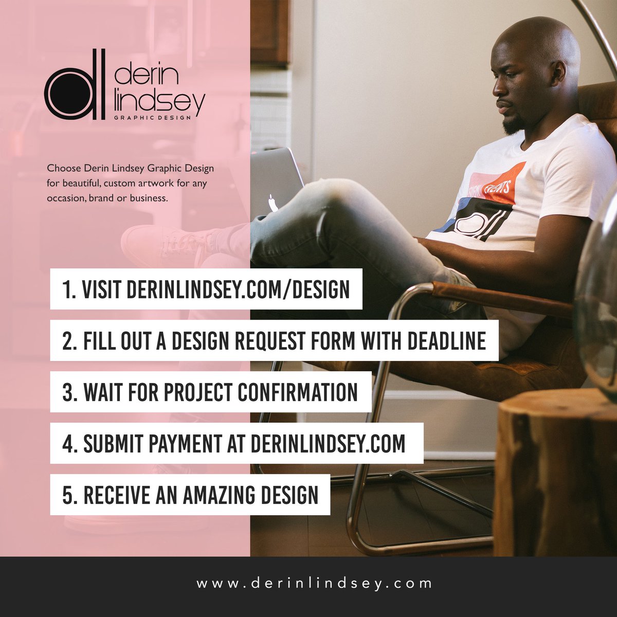derinlindsey's tweet photo. Choose Derin Lindsey Graphic Design to keep your brands marketing design in tip top shape!!! #graphicdesign #DerinDesigns #logodesign #webdesign #graphicdesigner https://t.co/UlZOolN2jd