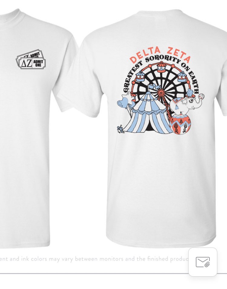 fairmont_DZ's tweet photo. Excited to say that we’re selling our fall recruitment shirts! If you’re interested in one, message us or one of our sisters directly! https://t.co/g5NOXUjgmc