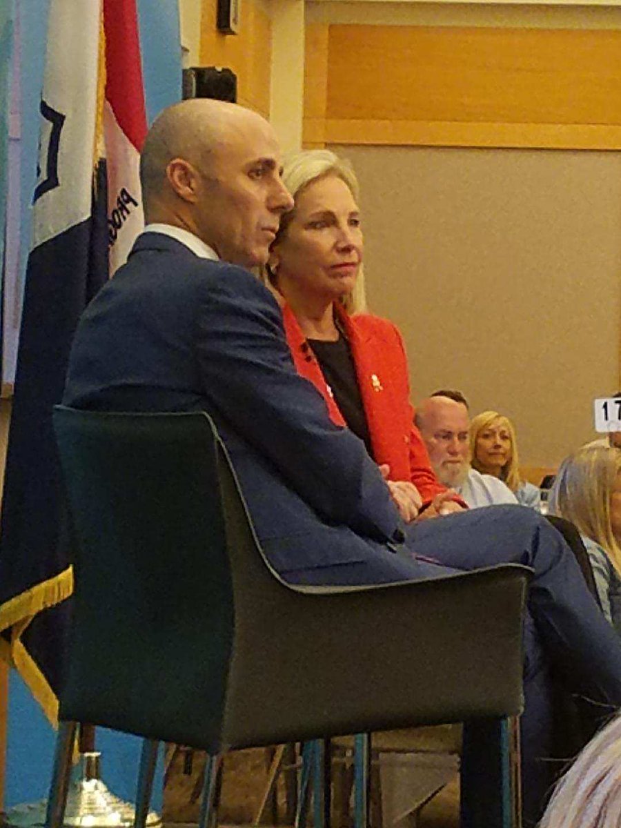 LMMCleveland's tweet photo. Thank you to the Haslams and @Browns @BrownsGiveBack for your partnership with LMM! Dee, we appreciate your comments today @TheCityClub regarding the organization's support of our work. #LMM50 #ERWnow #Browns https://t.co/ywWRHTrO6I