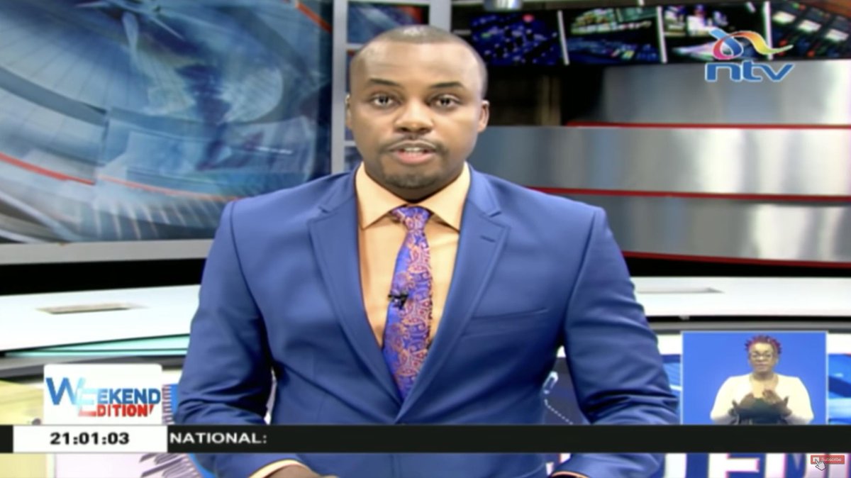 ntvkenya's tweet photo. .@ntvkenya's @NyabolaEdmond &amp; @rgichira win Devolution Reporting Award, TV category. 

@MediaCouncilK #AJEA2019 https://t.co/07xakTw0Wn