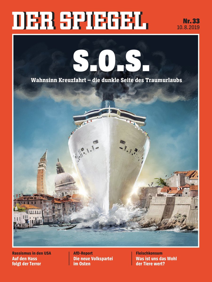 schillipaeppa's tweet photo. Der #Spiegel-Titel von morgen und die Beilage mit der Spiegel-Leserreise von letzter Woche: #findedenFehler
#Klimaschutz #Kreuzfahrt https://t.co/SCCaSOa1IQ