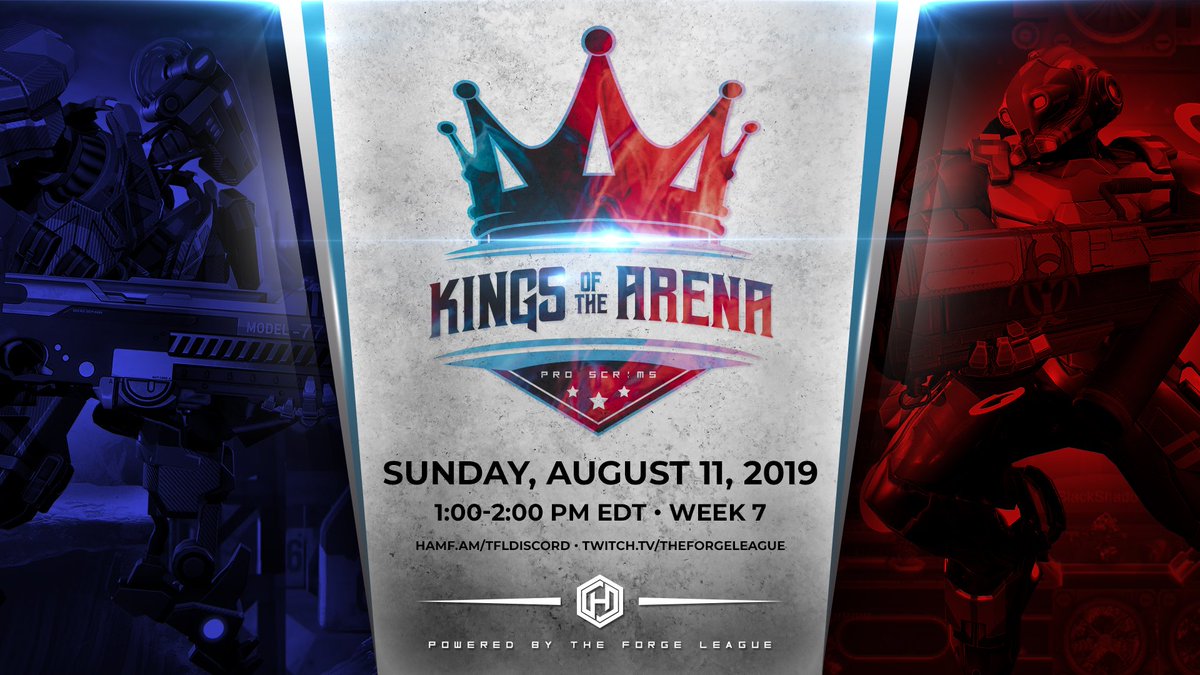 TheForgeLeague's tweet photo. This Sunday, we are back with the 7th week of Kings of the Arena! This week with an addition to improve competition! β¨
MORE β‘οΈ https://t.co/XU5SsRiC3M
#KOTA #ForgeLeague π https://t.co/aOBrWwzjI1