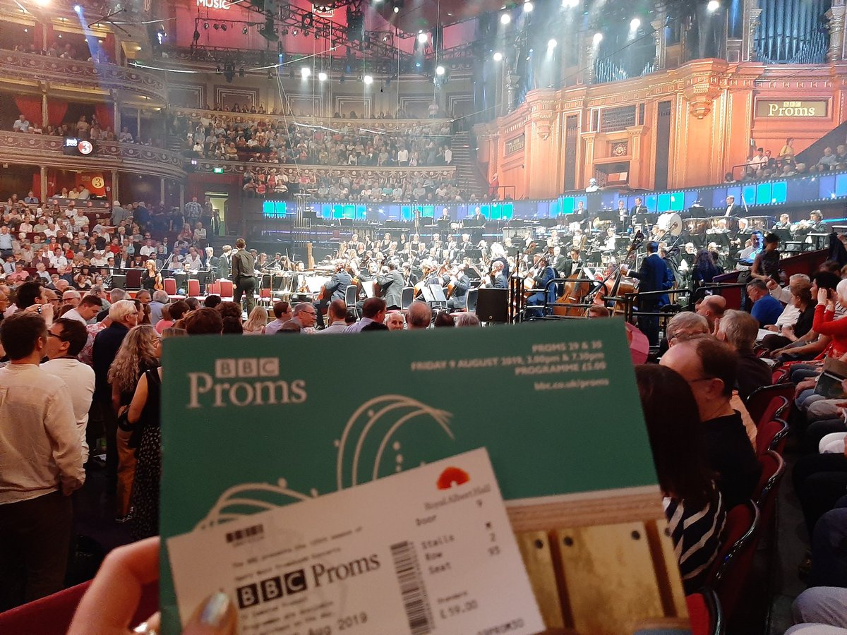 JWOrchestraFans's tweet photo. My view this evening! ππΆ #JohnWilsonOrchestra #JWOProm #Prom30 https://t.co/UFFytsSqzf