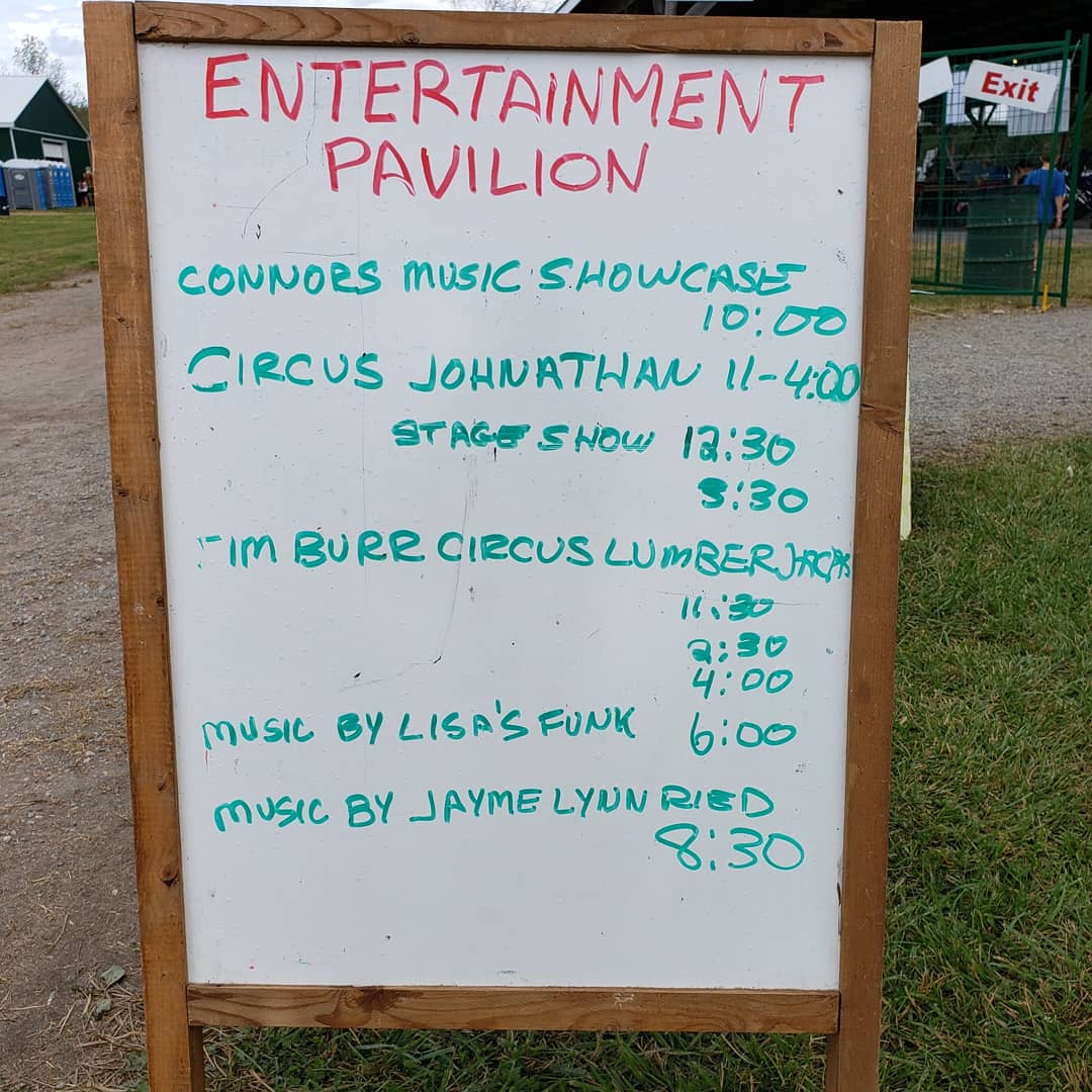 SuttonFair's tweet image. Shows going on all day Friday the Entertainment pavilion