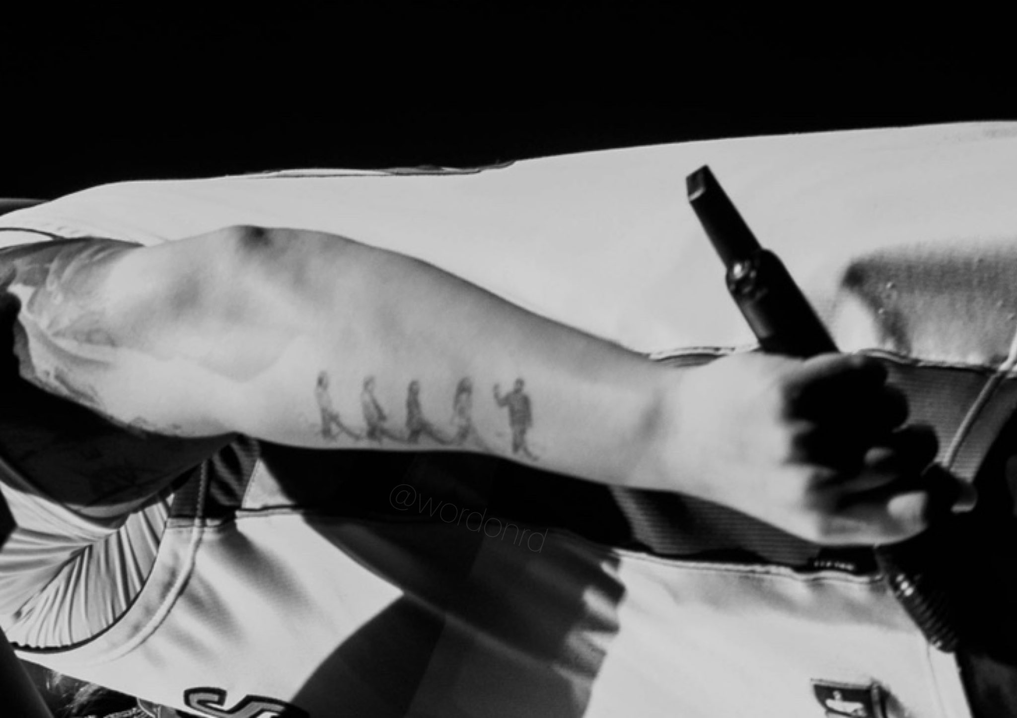Word On Road on X Drake has a tattoo of himself in front of the Beatles  on his arm I got more slaps than the Beatles httpstcokrzzFSF2Mj   X