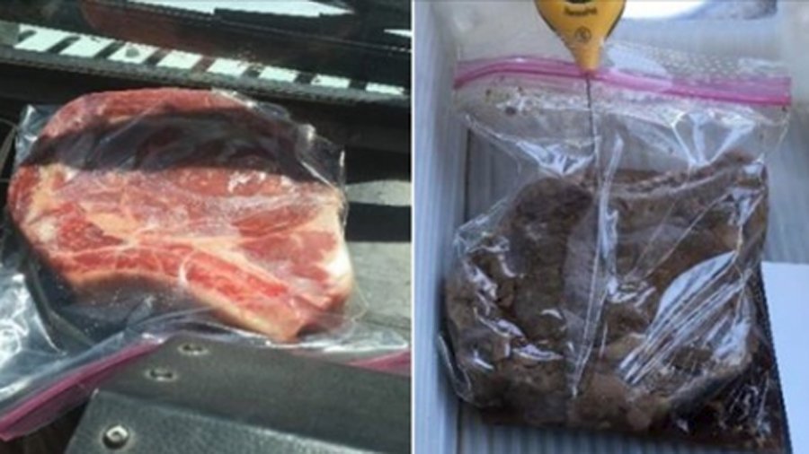 ARlaborradio's tweet photo. Arizona postal worker cooks steak inside mail truck to show ‘unsafe’ working conditions https://t.co/fekBtMzjwX via @fox4kc https://t.co/MZw4MWriJV
