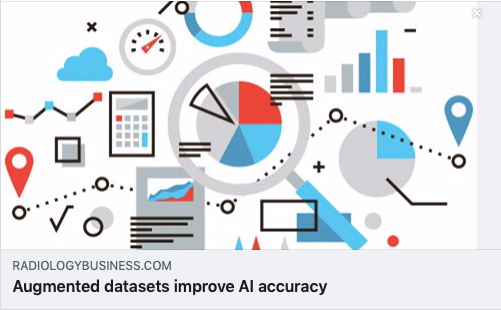 ThynkHealth's tweet image. Augmentation of training datasets was useful for the binary classification of chest radiographs using a deep convolutional neural network.  
bit.ly/2YYM7Zk
#DCNNs #deepconvolutionalneuralnetworks #bigdata #analytics #artificialintelligence #healthcare #radiology