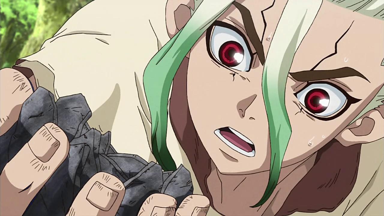 内田 Dr Stone 6話 人間とツバメだけ石化してるの確かに謎だ 共通点が分からない E Mc2の原則が石化 中に働いてるのも意外 狼煙をあげたのが石化復活者じゃなくて原始的な人類なのよく分からん なぜ日本語が喋れる ドクターストーン T Co