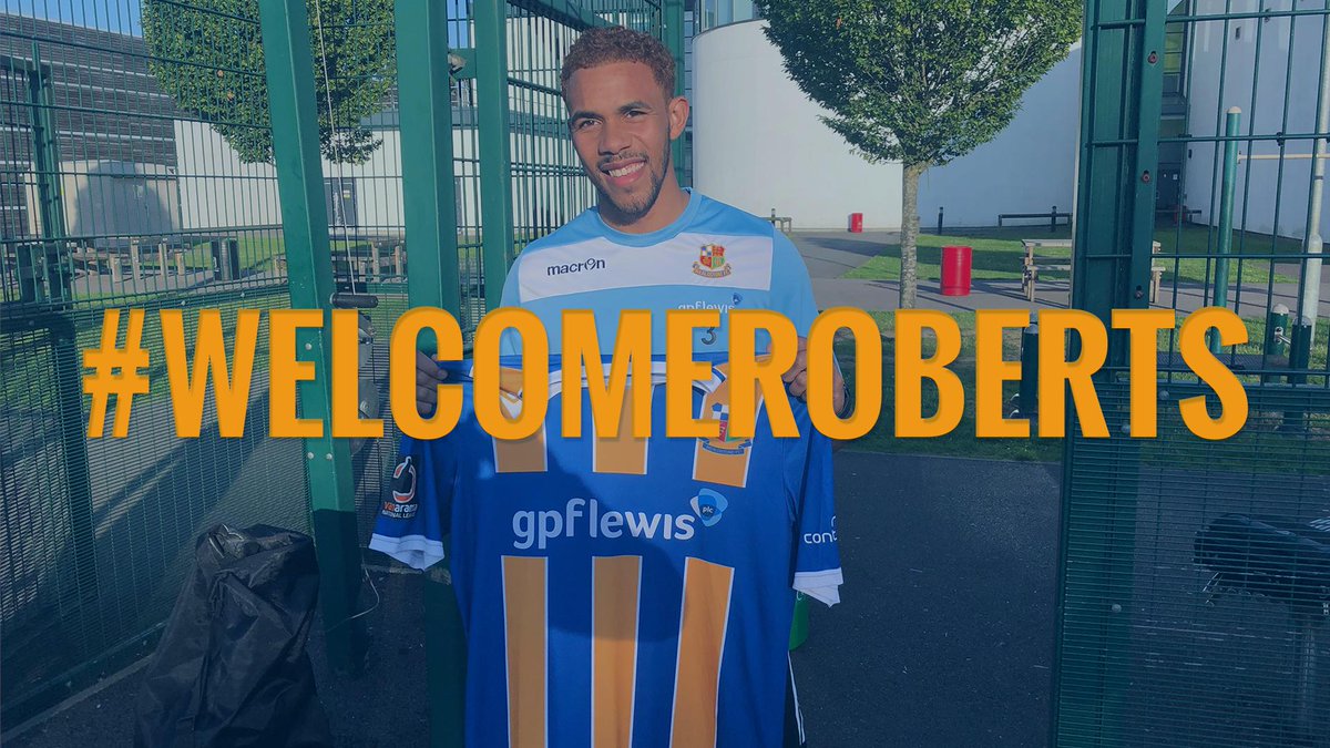 WealdstoneFC's tweet photo. π€ Thoughts on signing number 1οΈβ£7οΈβ£, #Stones fans? π
#WelcomeRoberts π€
#WeAreTheStones π·πΆ https://t.co/nVkNA7nEwN