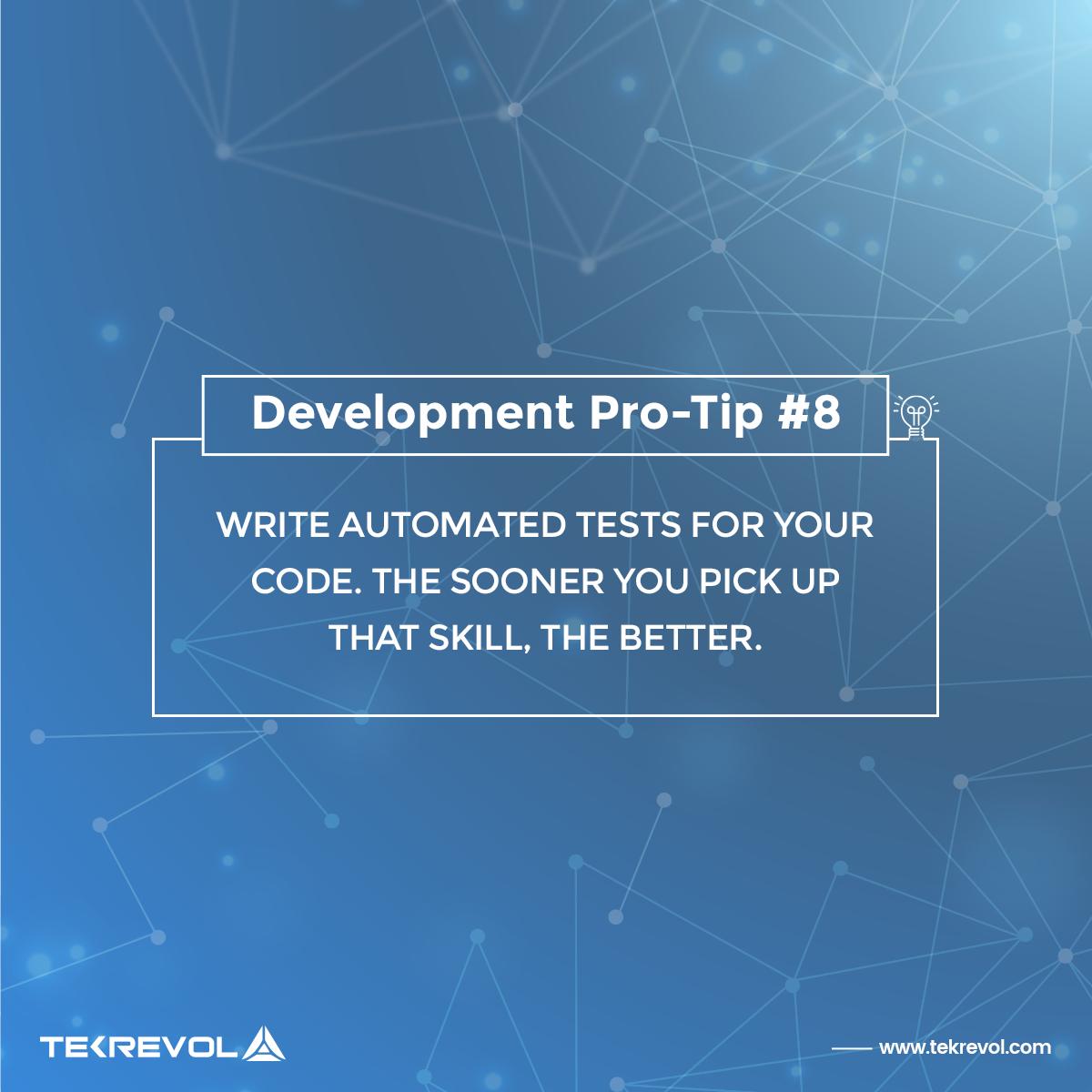 tekrevol's tweet image. Some coding wisdom from our development team. May your weekend be smashing and your code be flawless! Happy Friday, everyone!
.
.
.
#codingprotip #developmenthacks #appdevelopment #tips #tech #developerslife #technology #tekrevol #appdevelopment #webdevelopment #programming
