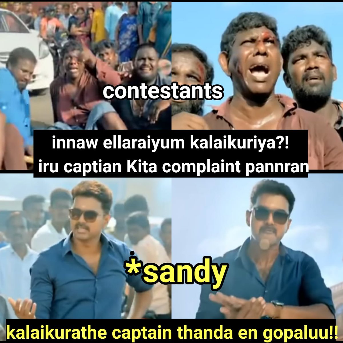 SandyArmyoff's tweet photo. Sandy master 😍 #BiggBossTamil3 #bigbosstamil3 #Sandyarmy https://t.co/qTXvi7a3UR