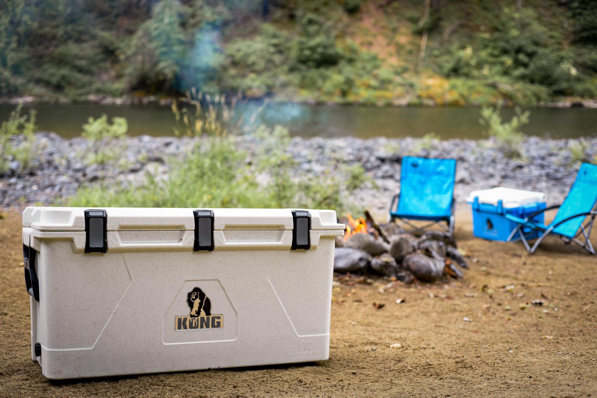 Let us know what your favorite campsite is and make sure to get a cooler that can keep you out there as long as possible! With ice retention this good, is easy to see why only these coolers are #kongstrong! Check them out at kongcoolers.com.