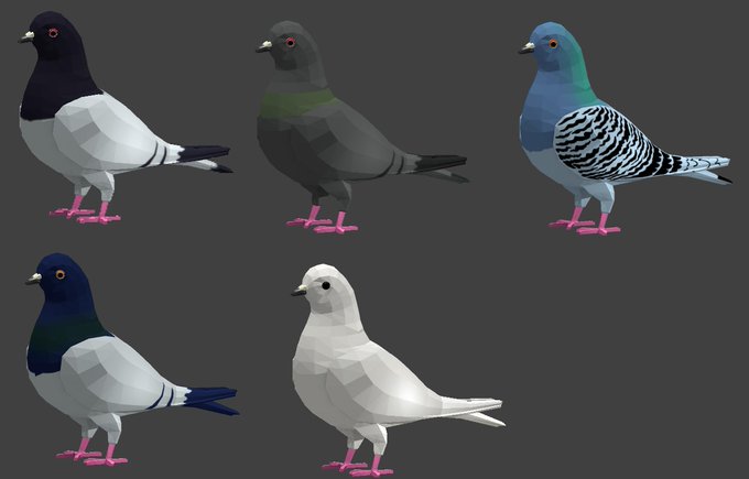 鳩のtwitterイラスト検索結果 古い順