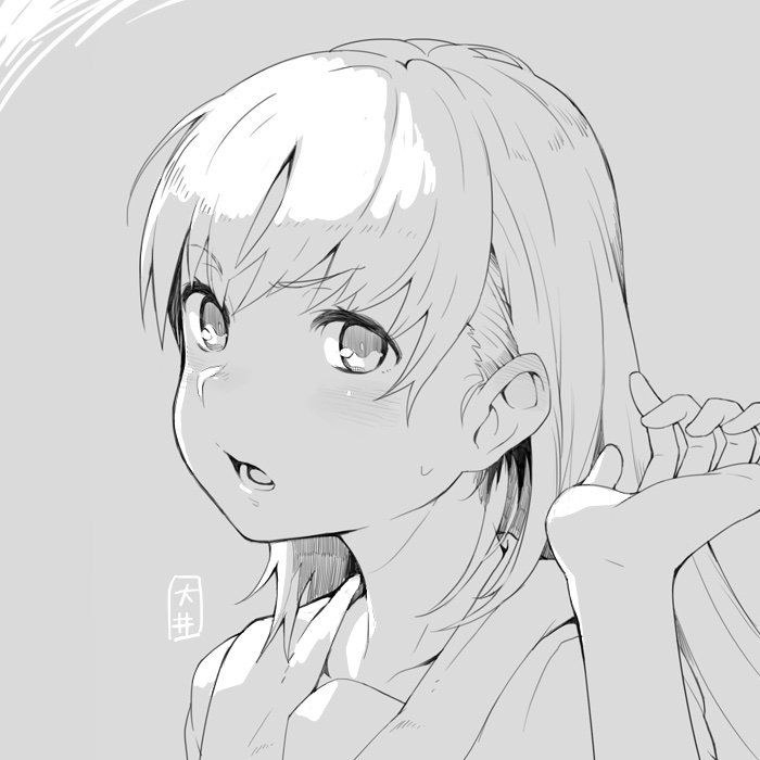 夏前に描き始めたものの未完成になってしまった落書きの一部 