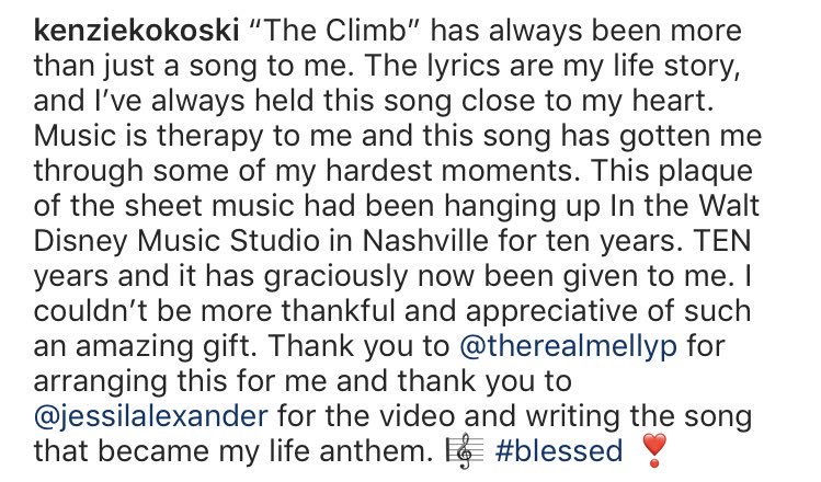 kenzkokoski's tweet photo. Anyone who knows me knows how much this truly means to me. 💜 https://t.co/XWmUjHtZGe