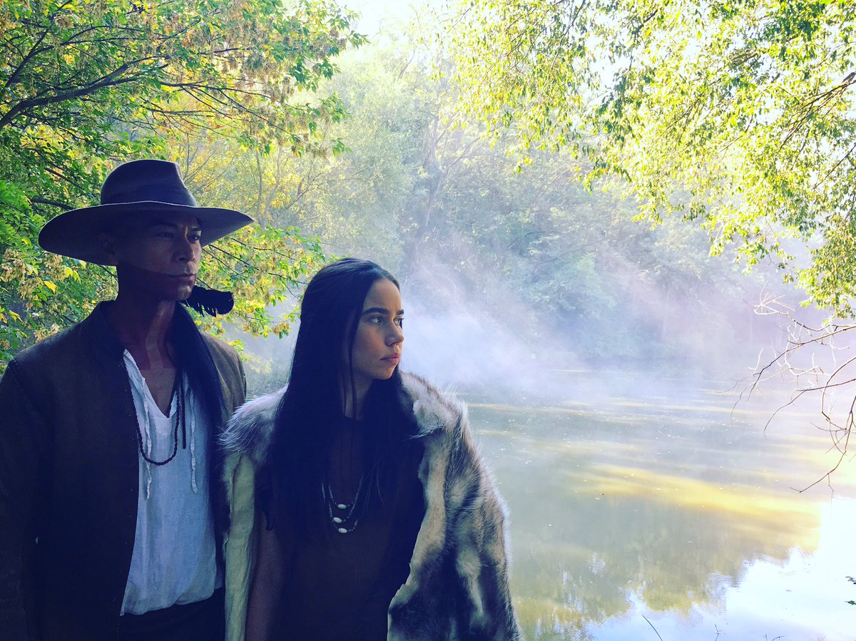 KalaniQueypo's tweet photo. By the lake. First take. 💥🎬💥
💥
#Summer2018 #fbf #Chacrow and #Winganuske (the gorgeously talented @Rachel_colwell) #Jamestown #SeasonFinale #Season3
💥
💥
@jamestownstory @PBS @PBSSoCal @PBSDistribution @SkyOne @Carnival_Films #AmazonChannels @AmazonChannels @masterpiecepbs https://t.co/fHQ4VtpSGp