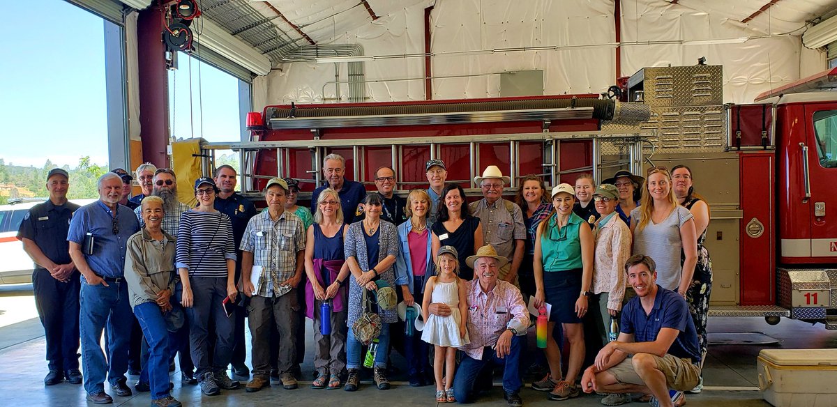 DyerDialogue's tweet photo. Great conversations on our field tour today regarding collaborative conservation on #publicsafety &amp; #ForestHealth! 

@CAsWatershed @sequoiaforest @SequoiaKingsNPS @CAL_FIRE @CALFIREMMU #MCFire @StacyCorless @Tahoe_NF https://t.co/DhyAXDwHQV