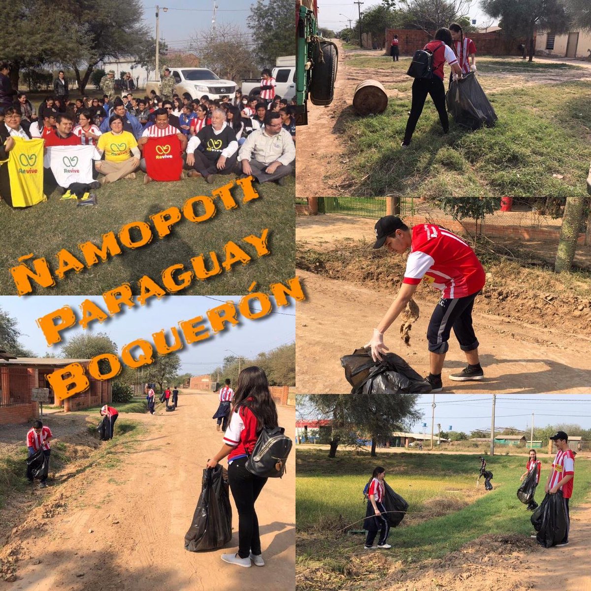 arieloviedo's tweet photo. Jóvenes encabezaron jornada de #ÑamopotîParaguay en todo el país
https://t.co/FFR3JERBvP  @ABCDigital @UltimaHoracom @lanacionpy
@nanduti @adn_paraguayo @elpaispy @IPParaguay @ParaguayTVHD  #Revivepy #BasuraChalllenge https://t.co/ivqNxMWUIt