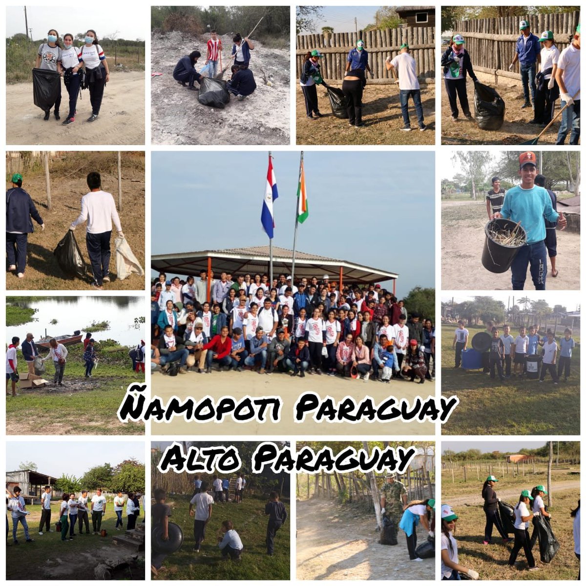 arieloviedo's tweet photo. Jóvenes encabezaron jornada de #ÑamopotîParaguay en todo el país
https://t.co/FFR3JERBvP  @ABCDigital @UltimaHoracom @lanacionpy
@nanduti @adn_paraguayo @elpaispy @IPParaguay @ParaguayTVHD  #Revivepy #BasuraChalllenge https://t.co/ivqNxMWUIt