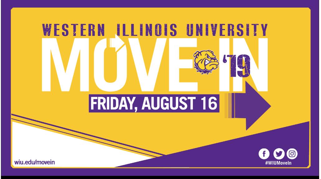 WesternILUniv's tweet image. ONE MORE WEEK TO #WIUMoveIn! Here&apos;s a little guide [tinyurl.com/WUMoveInGuide19] from the friendly folks at @WIUHousing and @WIUDining  to get you even more prepared! See you next week ... we&apos;re ready!

#WIU #WIU20 #WIU21 #WIU22 #WIU23