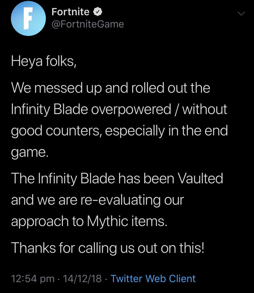This is what should of been tweeted out today regarding the mechs.