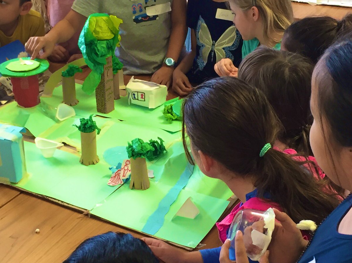 RIBALearning's tweet photo. Congratulations to our 6 to 10-year-old designers! In 3 days at the @RIBAโs #DesignQuest workshops they explored ideas about green spaces and designed green spaces specifically with children in mind. They showed lots of wonderful team work and thinking in their detailed models. https://t.co/uk2zbQSWcn