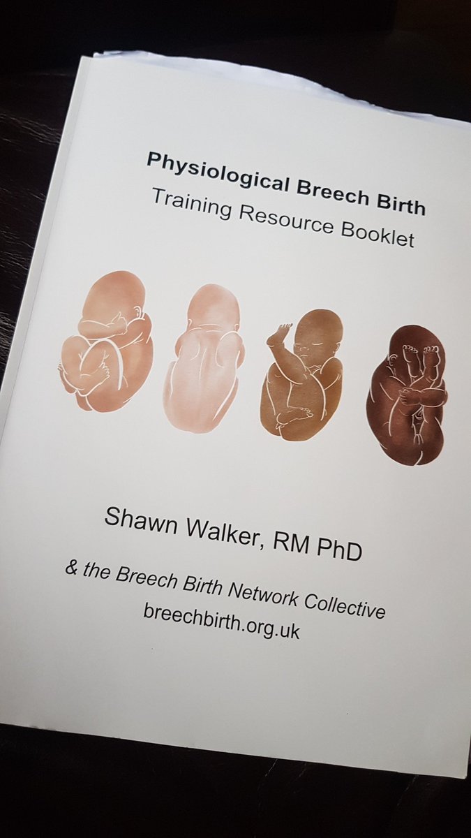 Such an inspiring and informative breech study day by <a href="/SisterShawnRM/">Dr Shawn Walker</a> 
Came away feeling more confident with breech physiology and maneuvers and it has reinforced my passion for womens choice formal birth options! #breech #midwifey
