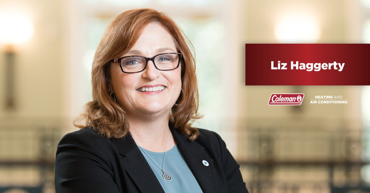 ColemanHVAC's tweet photo. In the @hvacrbusiness Residential Heating Roundtable, our Vice President and General Manager, Liz Haggerty, shared her thoughts on trends and new products. Hear her take on the direction our industry is going. #HVAC #HVACR https://t.co/x9TyUz7cZJ