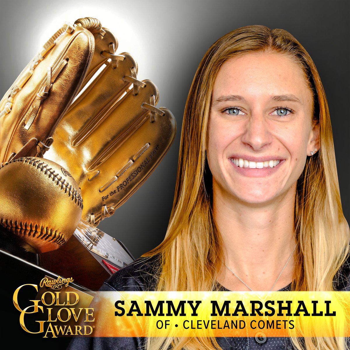 RawlingsSB's tweet photo. The finalists for the #Rawlings #GoldGlove Award for @profastpitch have been announced! Congrats to @sammymarshall10 @hannahFlippen and @jessicawarren30 for being named finalists!
Winner announced Wed. Aug. 14th. #TheFinestInTheField #WomenInGold #RawlingsSoftball #NPF2019 https://t.co/CFDbIYgedx