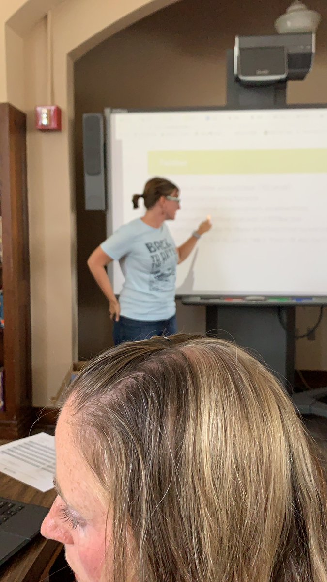 fragileparent's tweet photo. Caldwell PD Learning all about technology! @tylerisdlearn #wakelet https://t.co/lx8MAybPMO